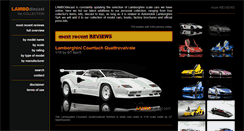 Desktop Screenshot of lambodiecast.com